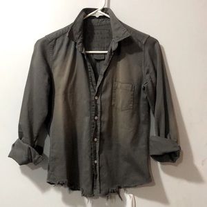Frank and Eileen Denim Distressed shirt - Barry/XS